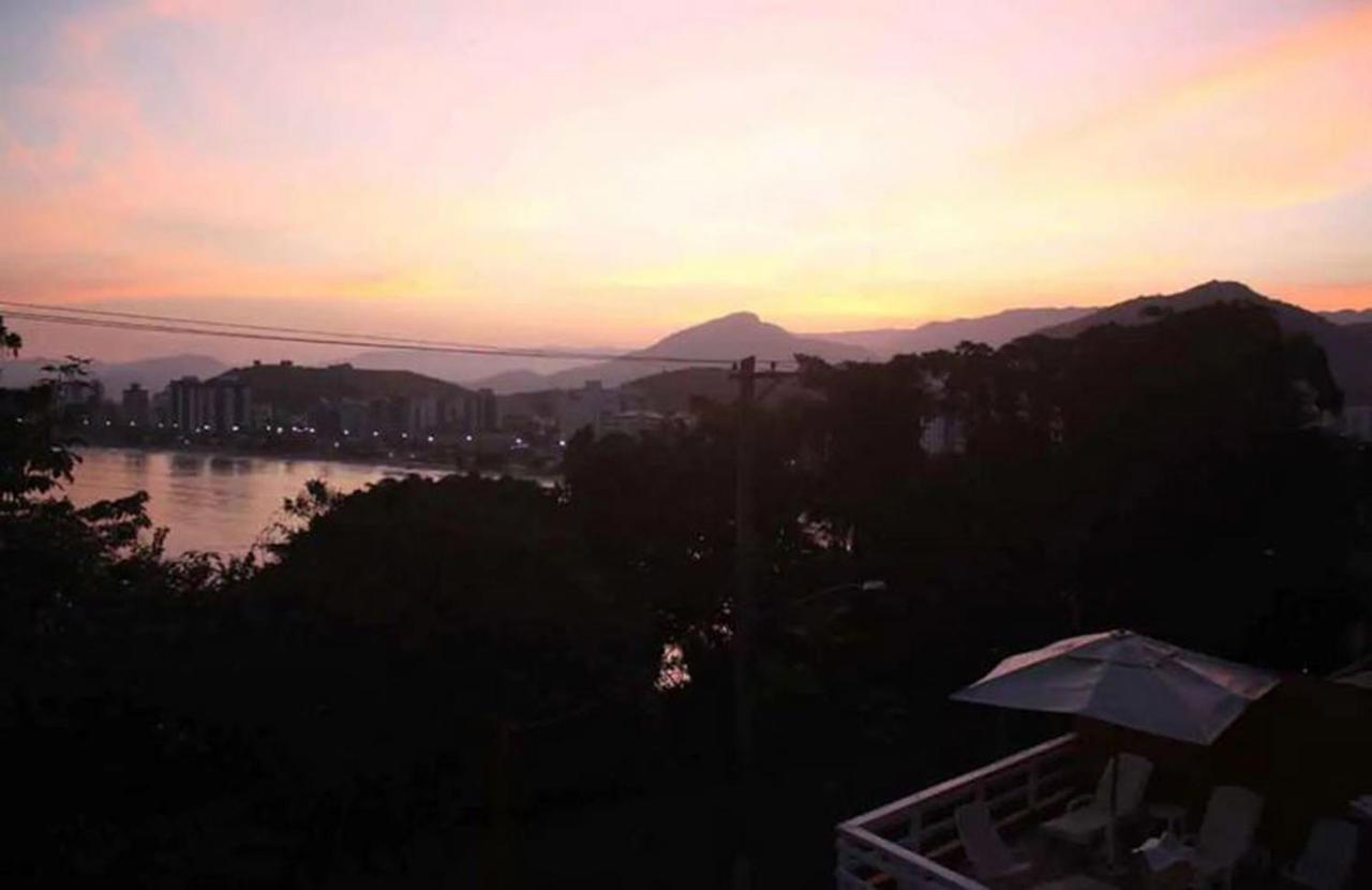 Hotel Honey Moon - Vista do mar na cama. Caraguatatuba Exterior foto